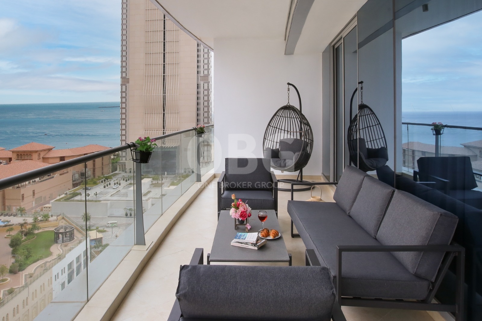 High Floor | Fully Furnished Luxury 2BR | Sea View