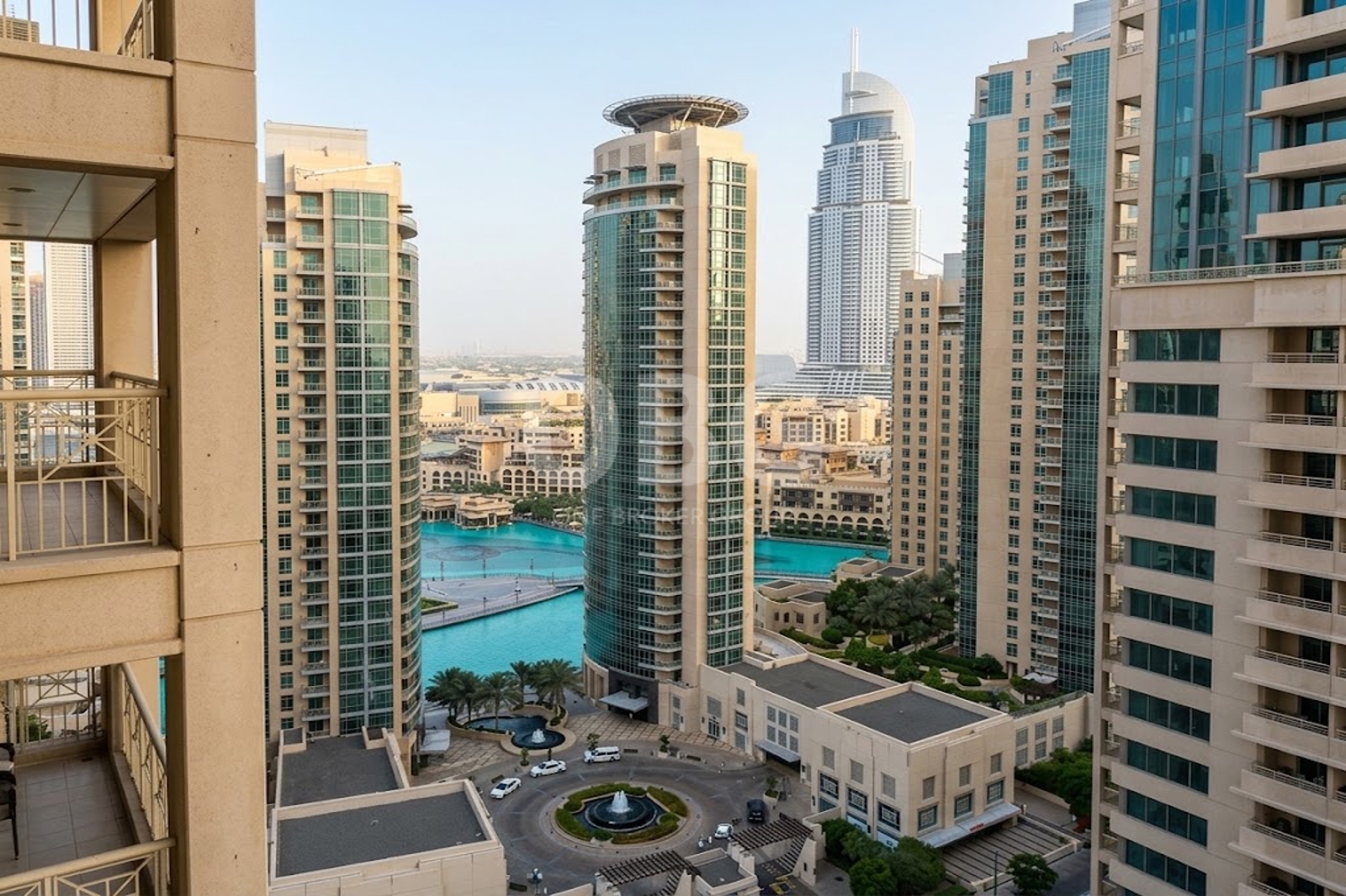 Large layout |Spacious 1 BR| Partial Fountain View