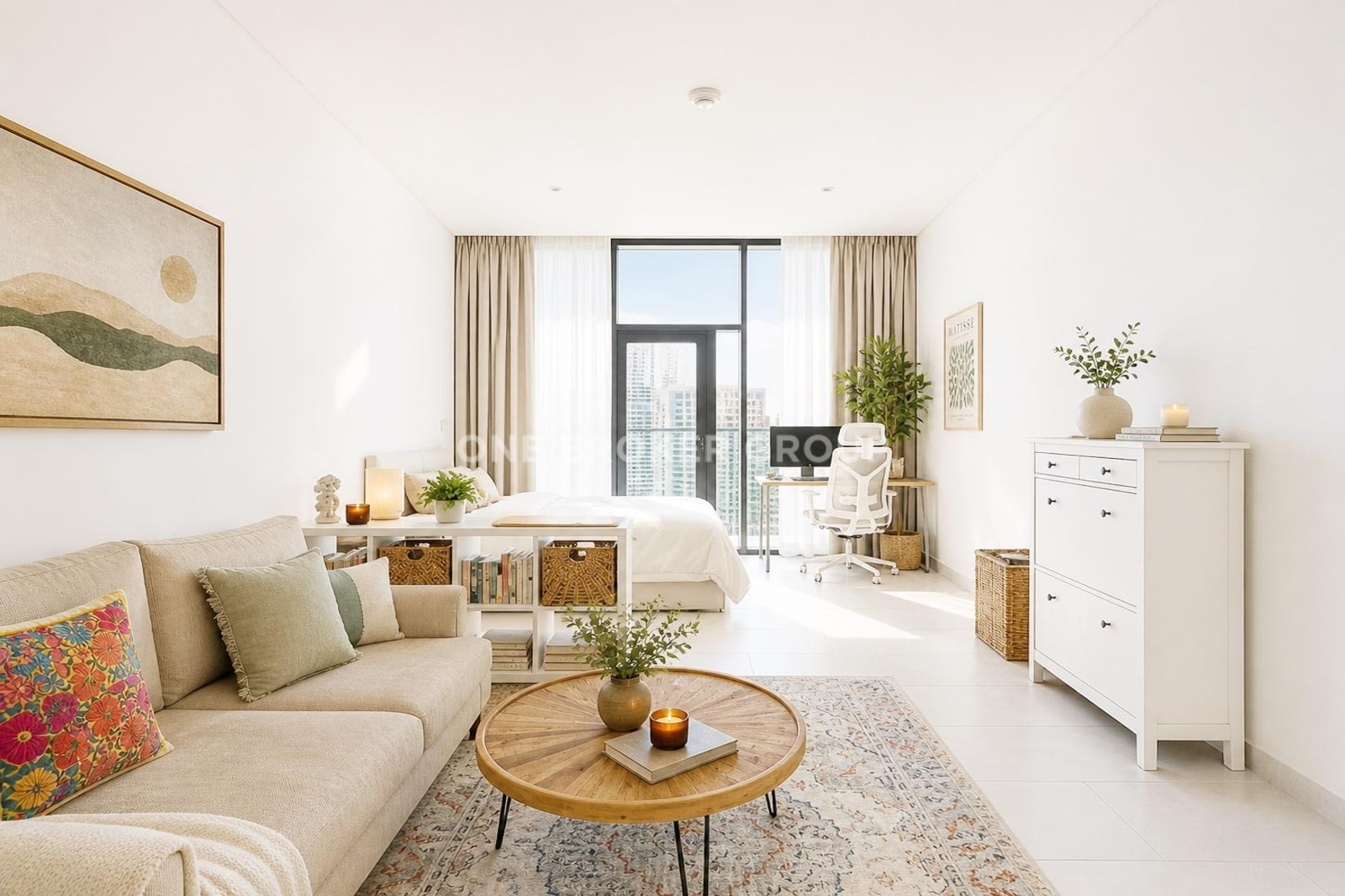 Canal View | Spacious Studio | Clean & Bright